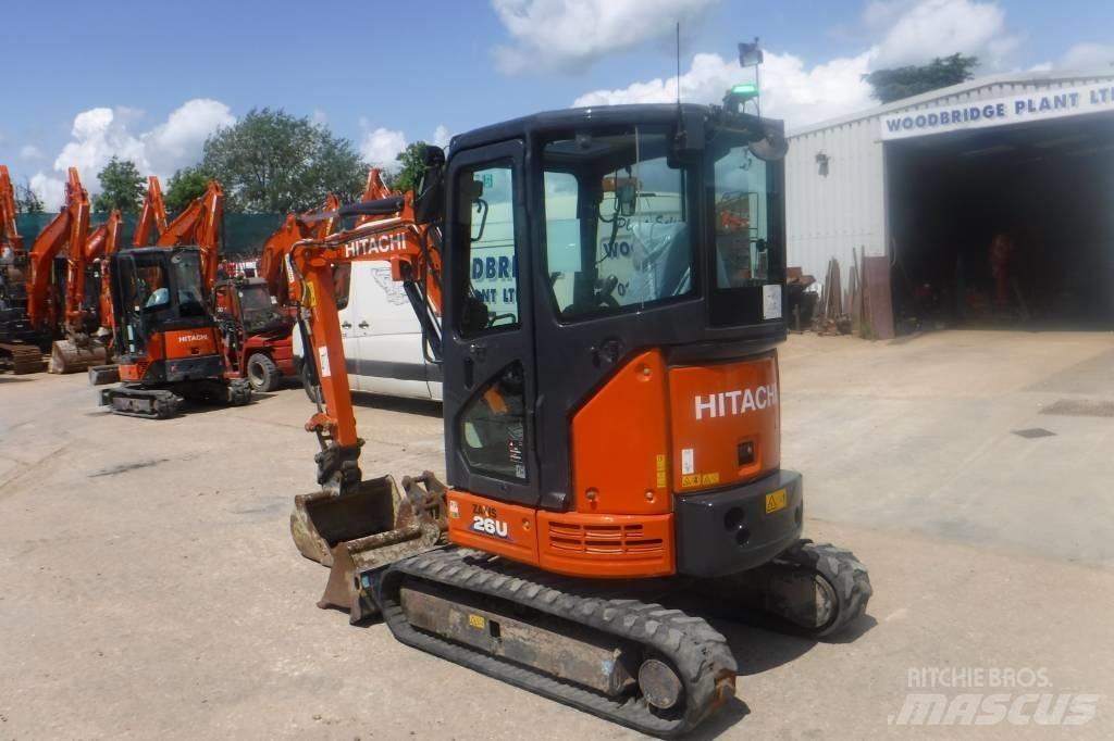 Hitachi ZX 26 U-6 Minigravere <7t