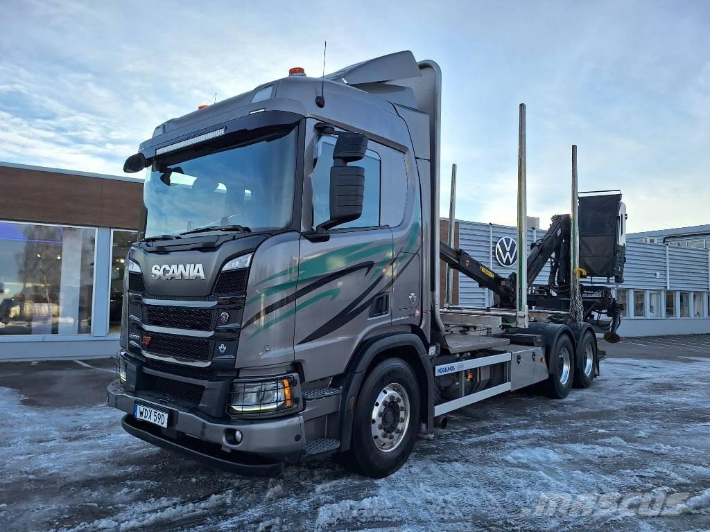 Scania R580 LB6x4 Tømmerbiler