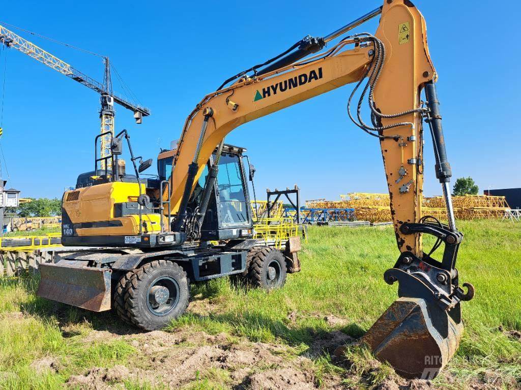 Hyundai HW140 Hjulgravere