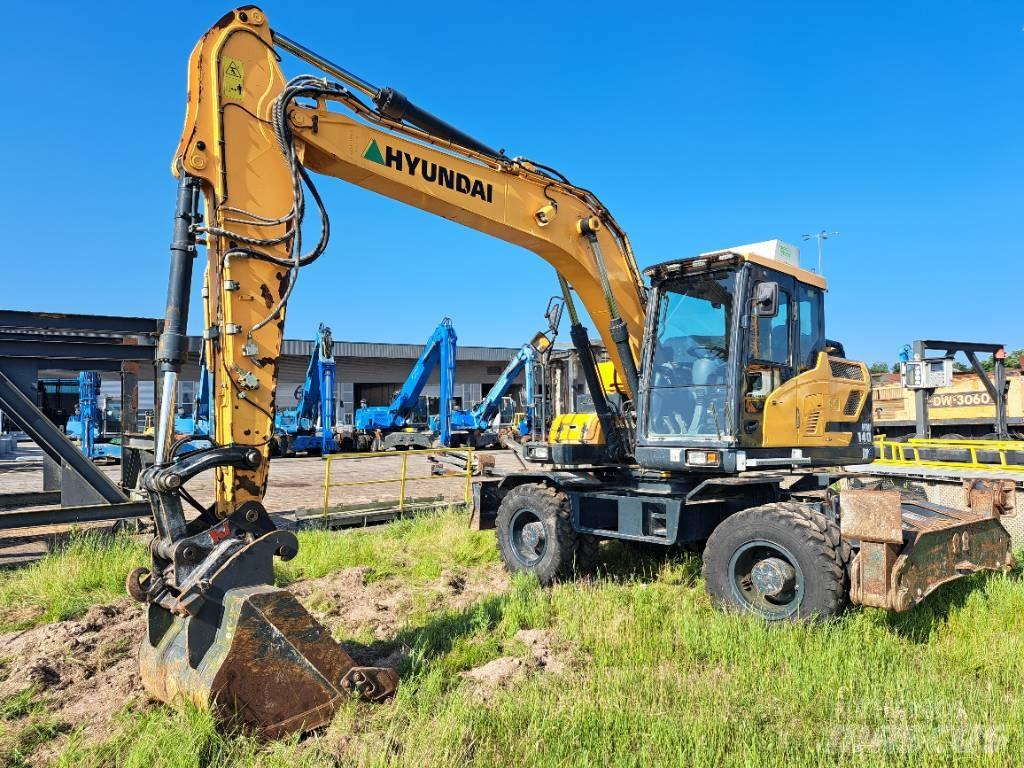 Hyundai HW140 Hjulgravere