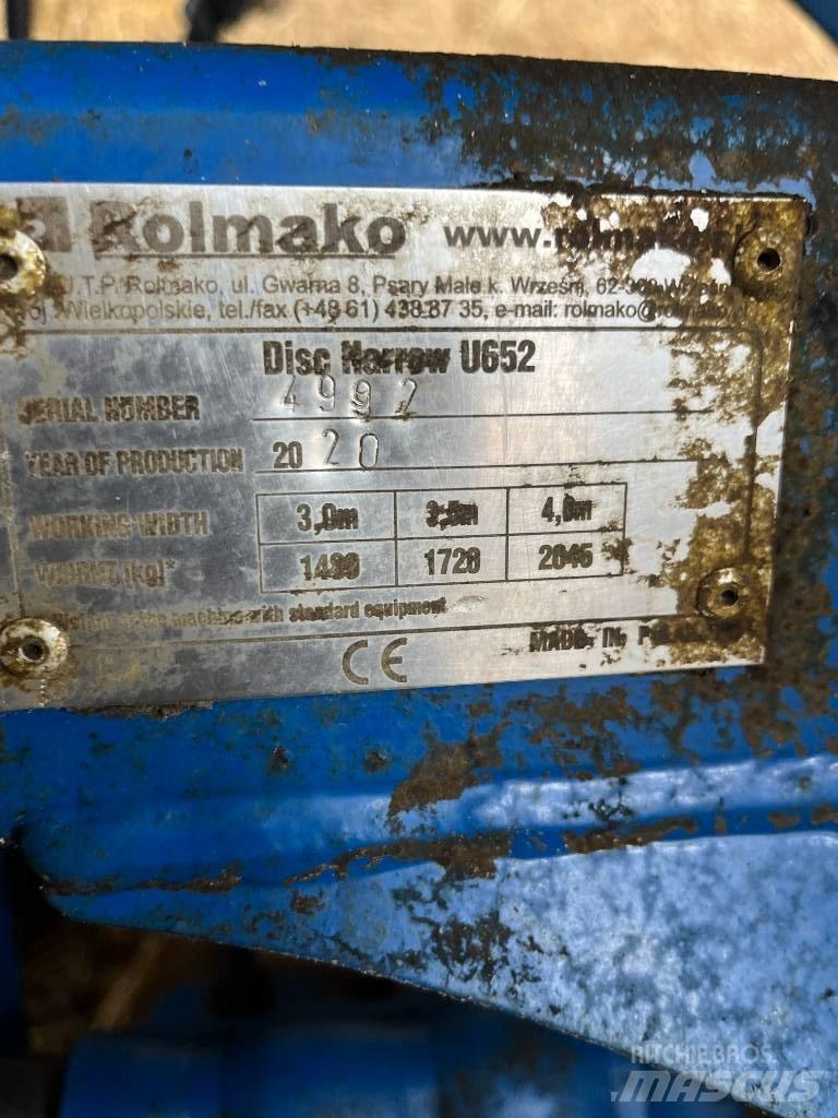 Rolmako U652 Skålharver