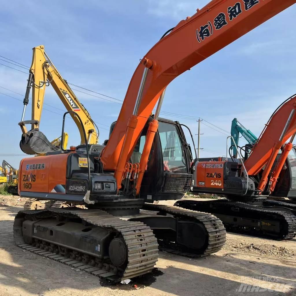 Hitachi ZX 160 Beltegraver