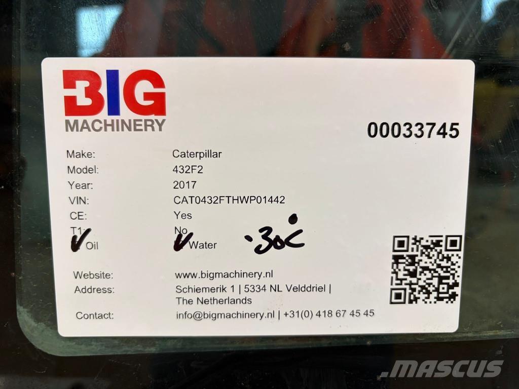 CAT 432F2 Traktorgravere