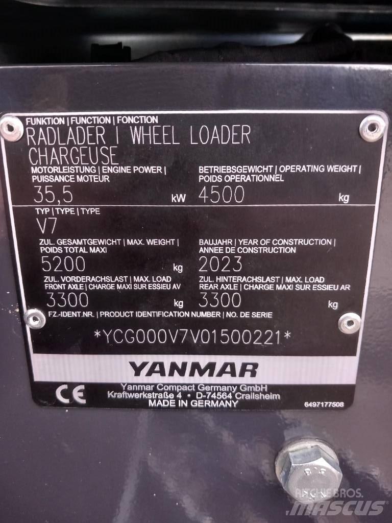 Yanmar V 7 Traktorgravere