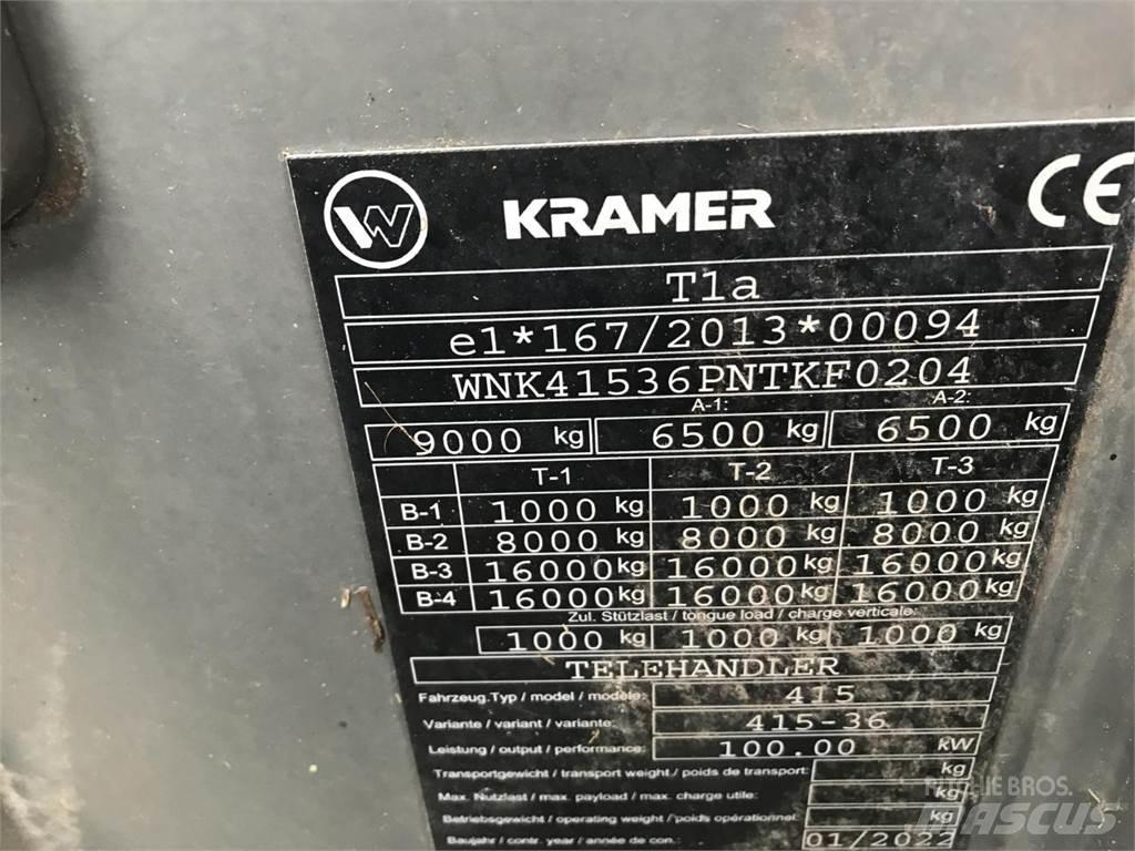 Kramer KT357 Teleskoplastere for Landbruk