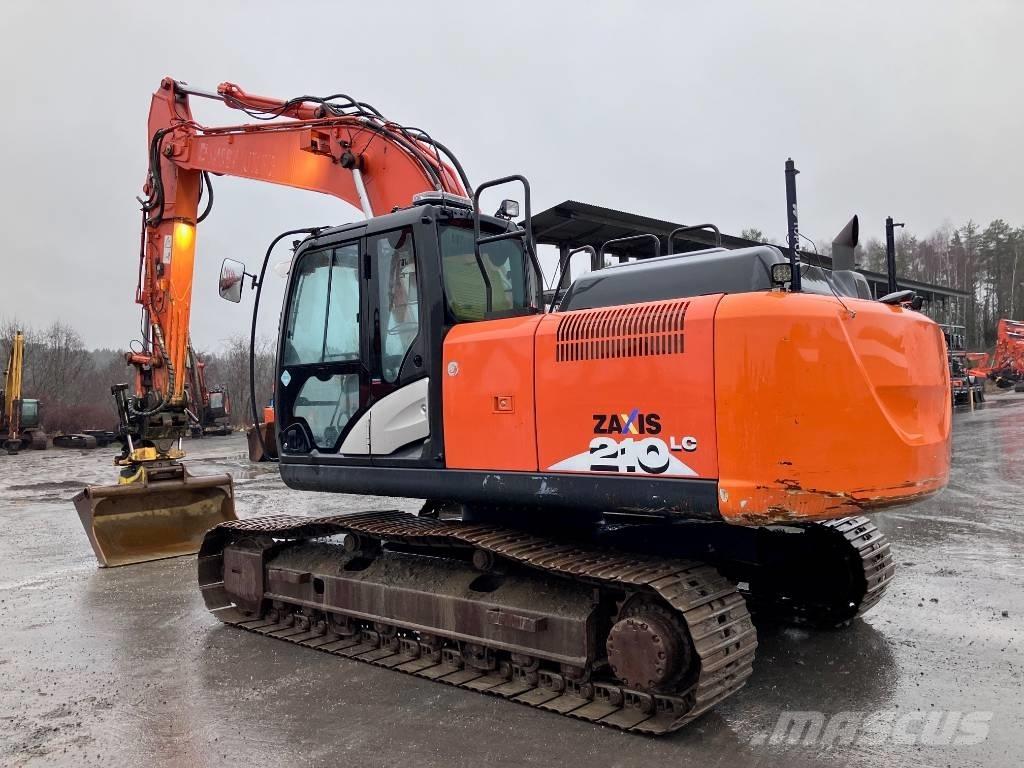 Hitachi ZX210LC-6 Beltegraver