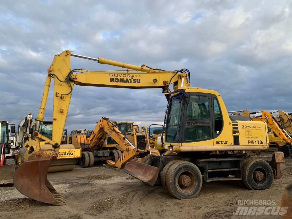 Komatsu PW 170 ES Hjulgravere
