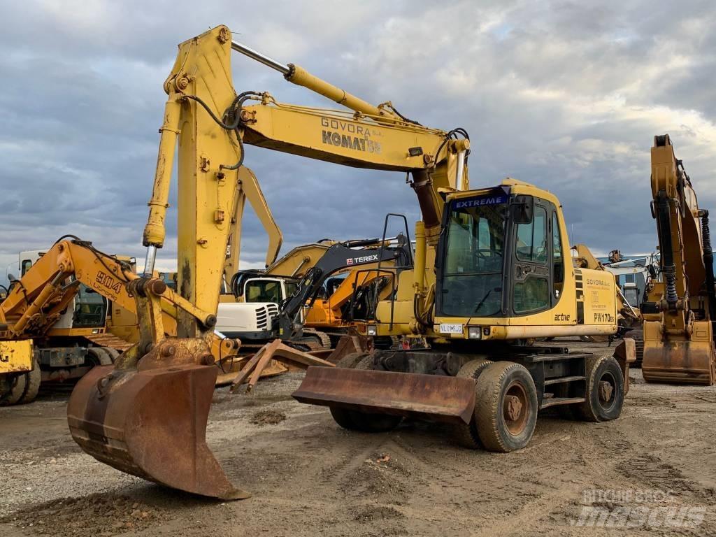 Komatsu PW 170 ES Hjulgravere