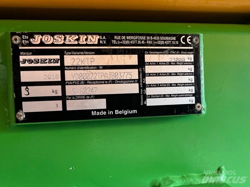 Joskin 22KTP Tipp hengere