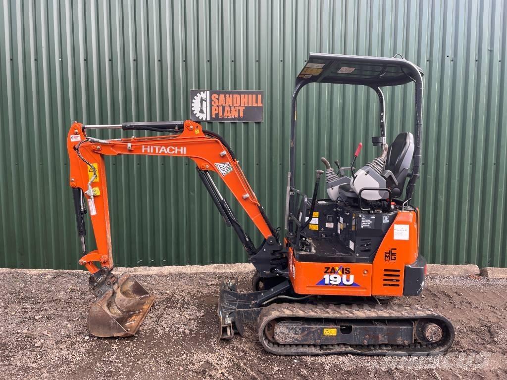 Hitachi ZX 19 U-6 Minigravere <7t