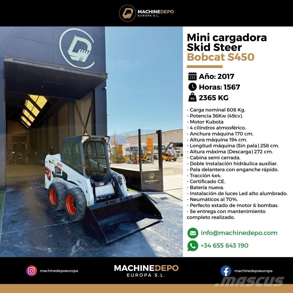 Bobcat S 450 Kompaktlastere