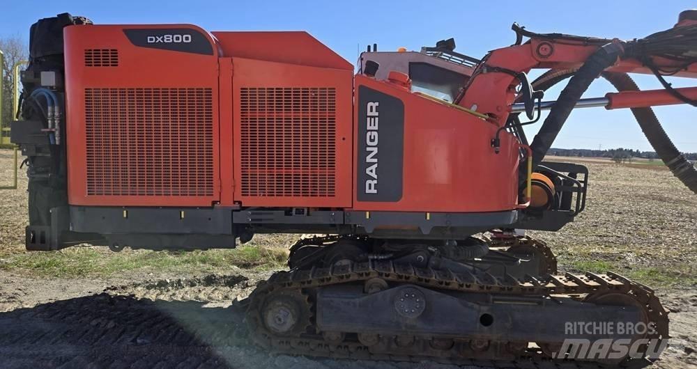 Sandvik Ranger DX800 Underjords-gruve- og tunnelborerigger