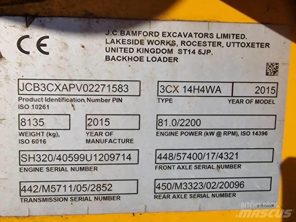 JCB 3 CX ECO Traktorgravere