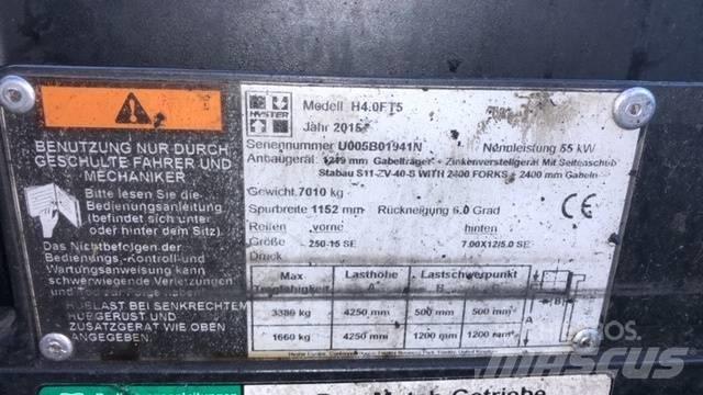 Hyster H 4.0 FT 5 Diesel Trucker