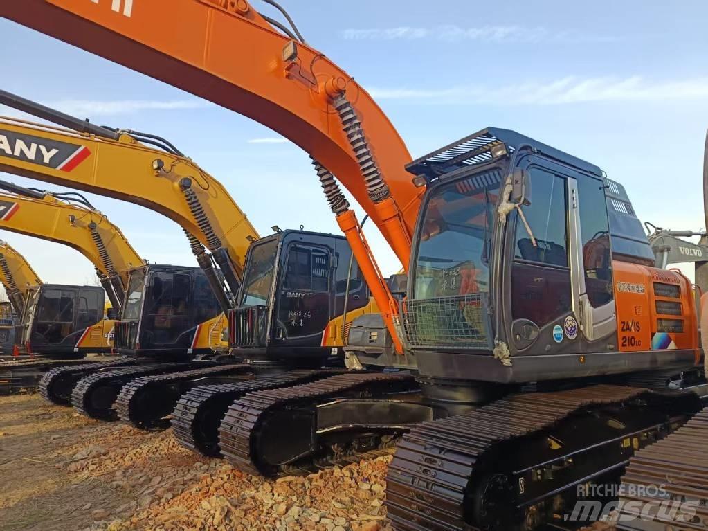 Hitachi ZX210 Beltegraver