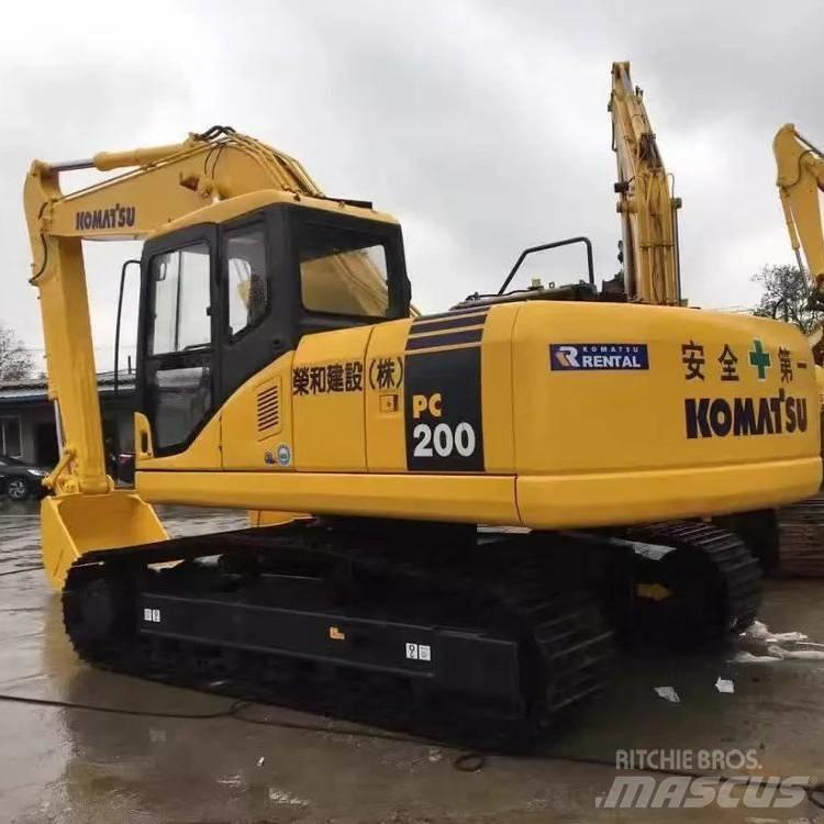 Komatsu pc200-7 Beltegraver