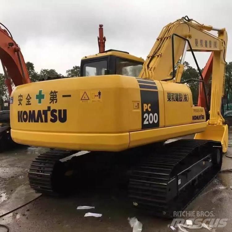 Komatsu pc200-7 Beltegraver