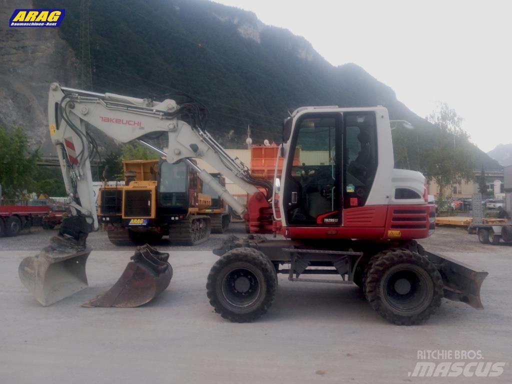 Takeuchi TB 295 W Hjulgravere