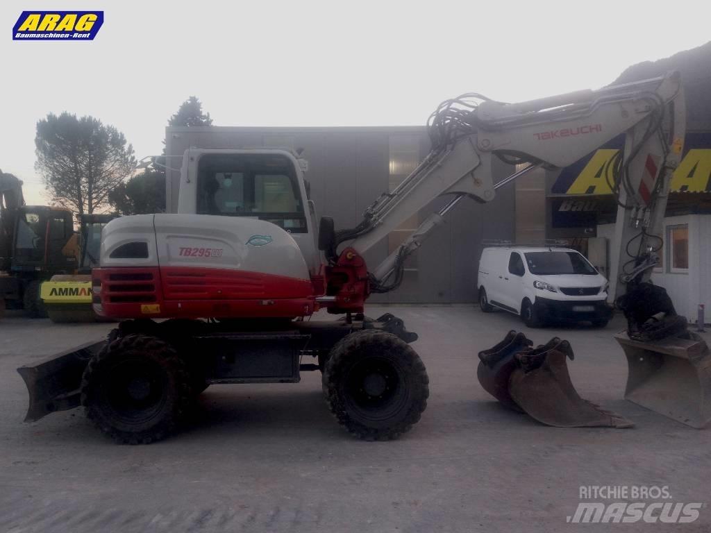 Takeuchi TB 295 W Hjulgravere