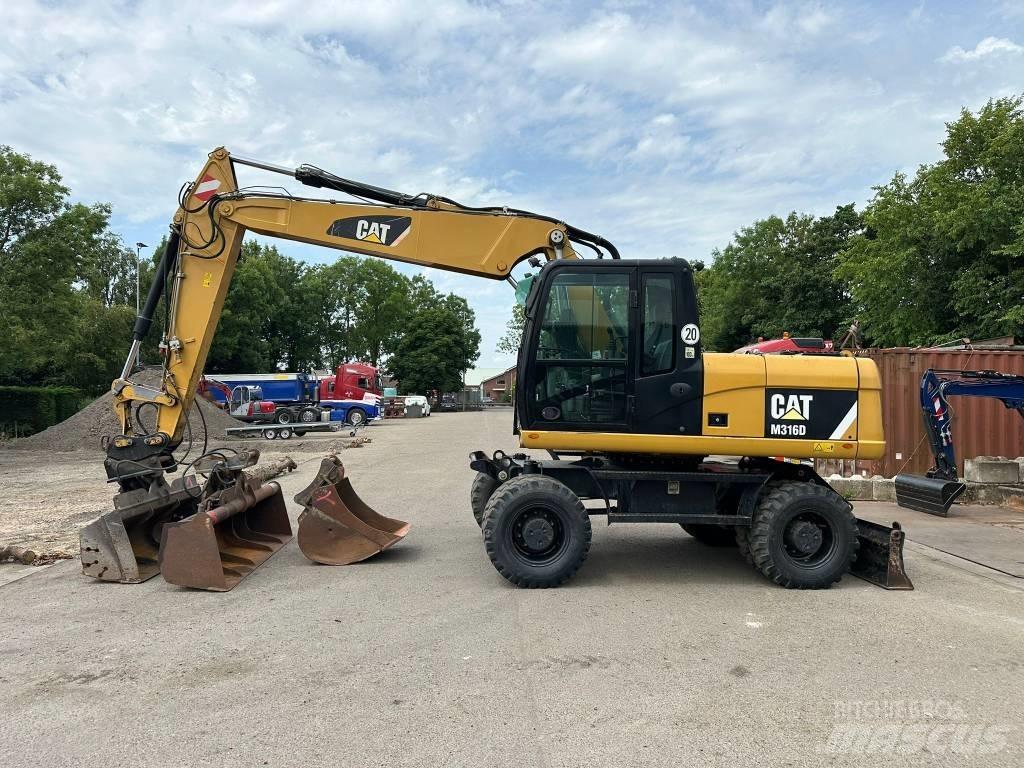 CAT M 316 D Hjulgravere