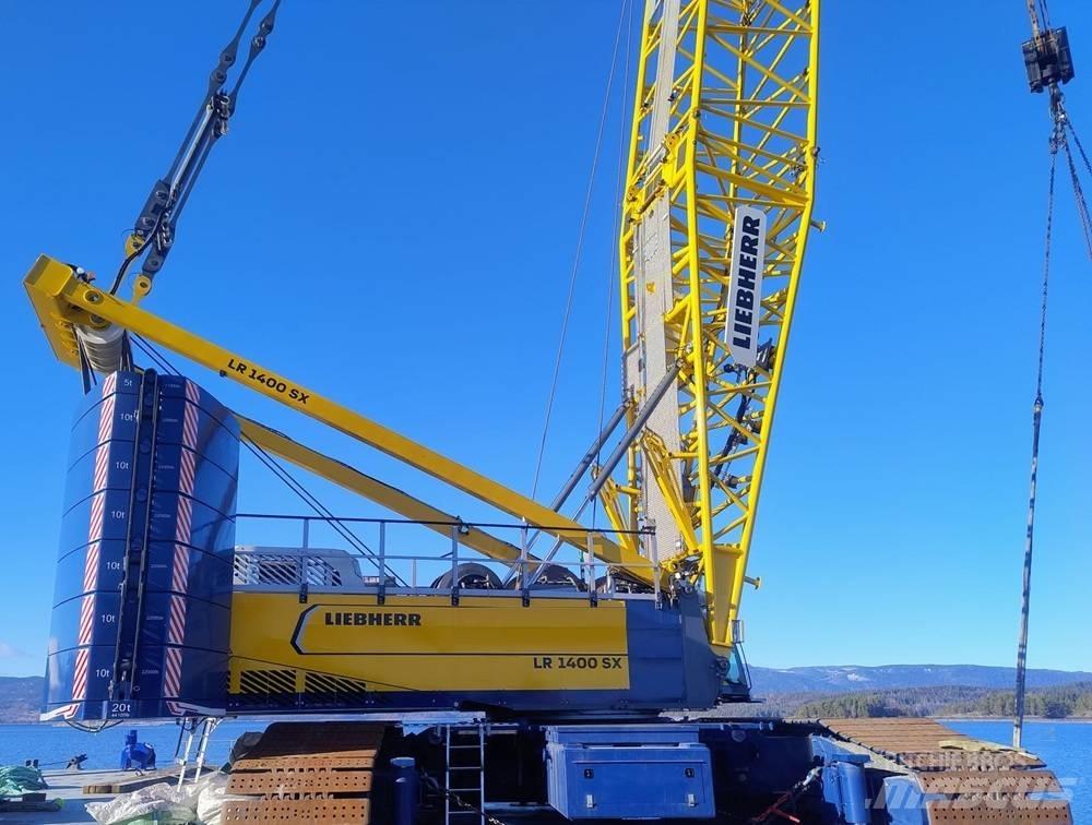 Liebherr LR 1400 SX Andre kraner