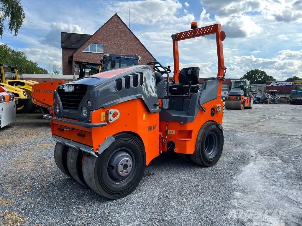 Hamm HD 14I TT Gummihjulsvalser