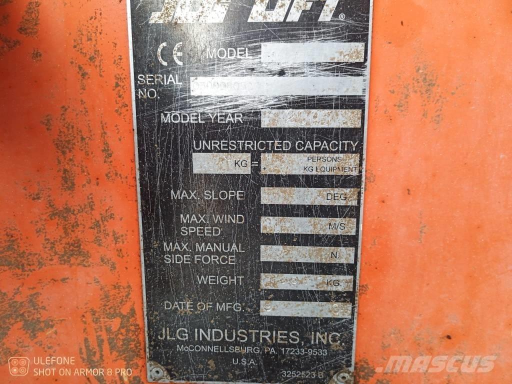 JLG 600 AJ Leddede bomlifter