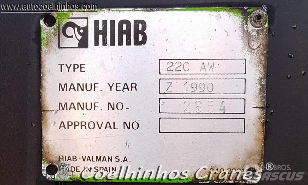 Hiab 220 AW Stykkgods kraner
