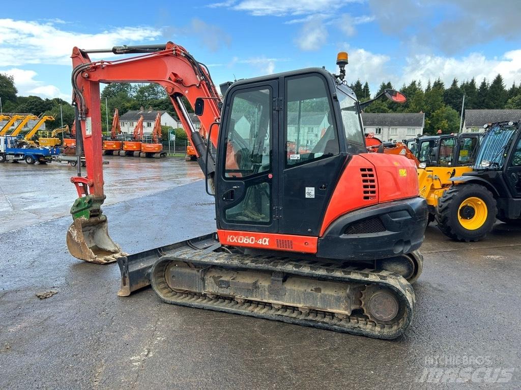 Kubota KX080-4 Midigravere 7 - 12t