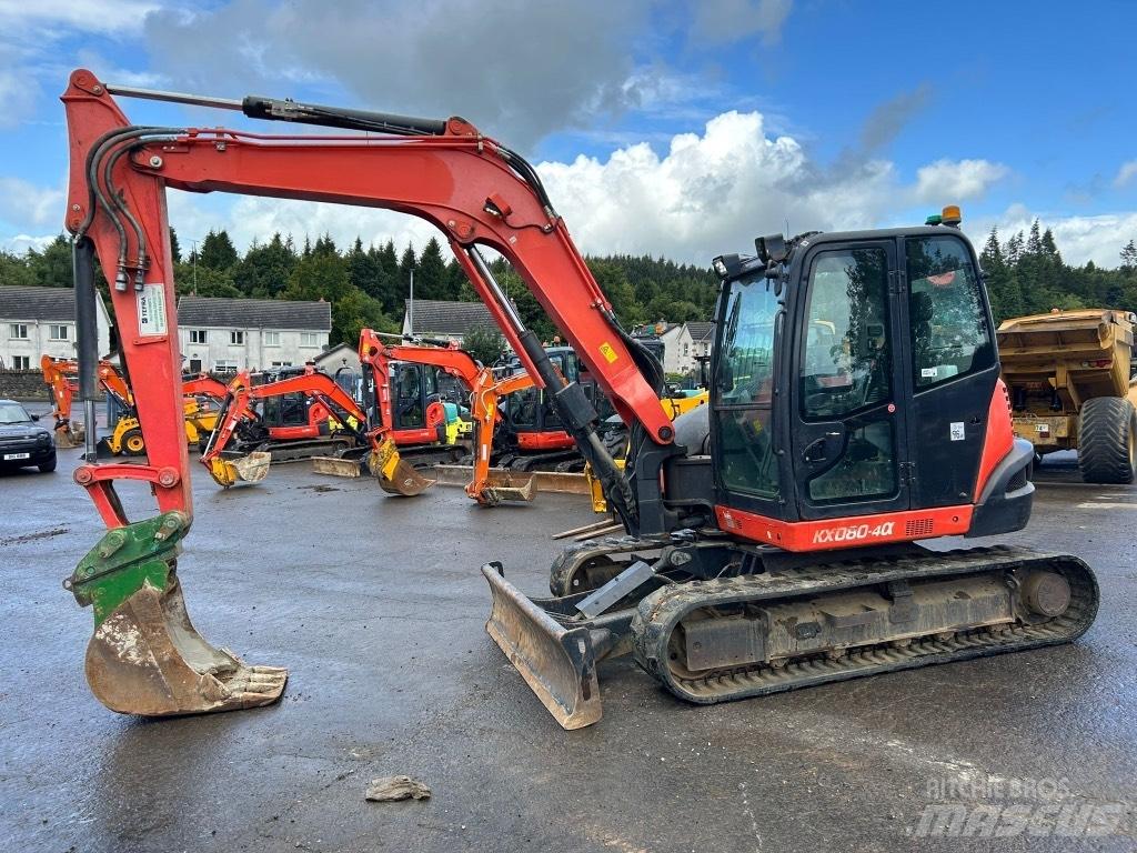 Kubota KX080-4 Midigravere 7 - 12t