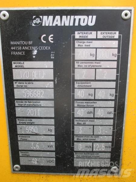 Manitou 170AETJ Leddede bomlifter