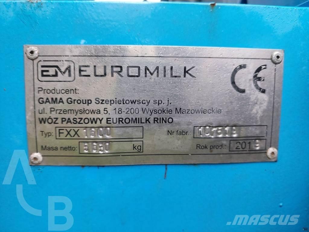  EUROMILK FXX 1600 Blande- og fôringsmaskiner