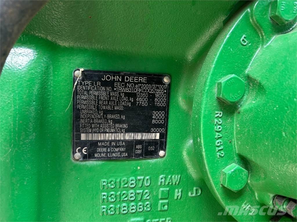 John Deere 8310R Traktorer