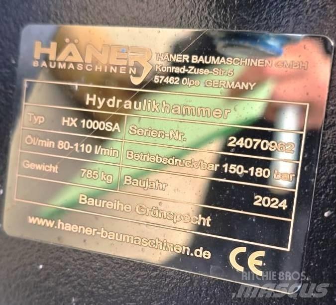 Häner HX1000SA Hydrauliske hammere