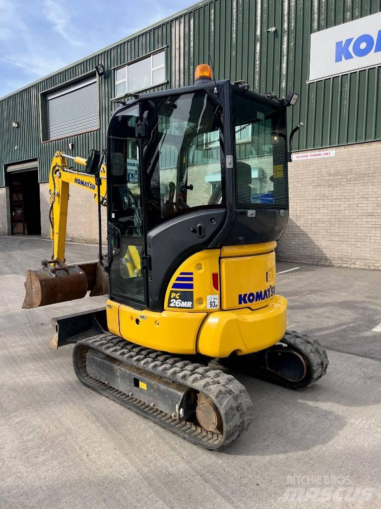 Komatsu PC26MR-5 Minigravere <7t