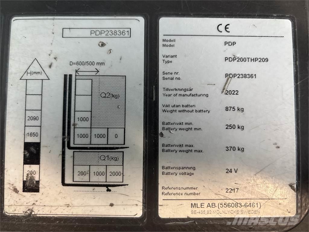 Atlet PDP200 Stablere