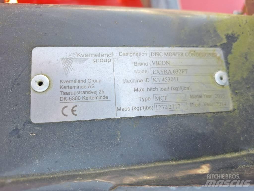 Vicon EXTRA 632FT Slåmaskiner
