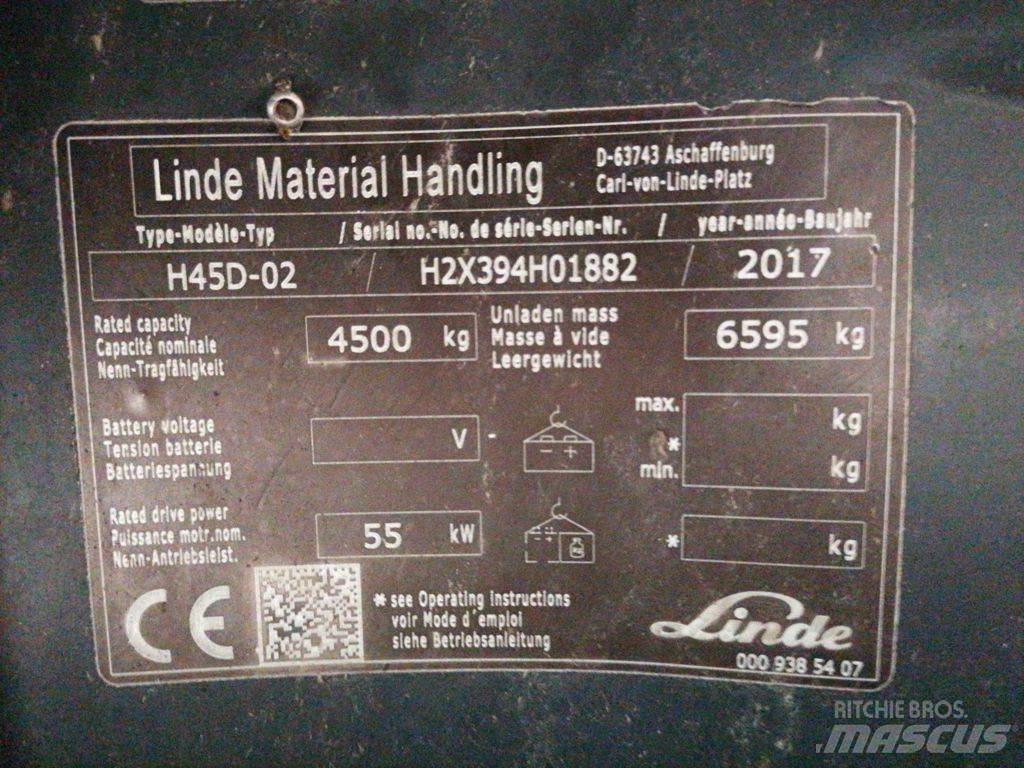 Linde H45D-02 Diesel Trucker