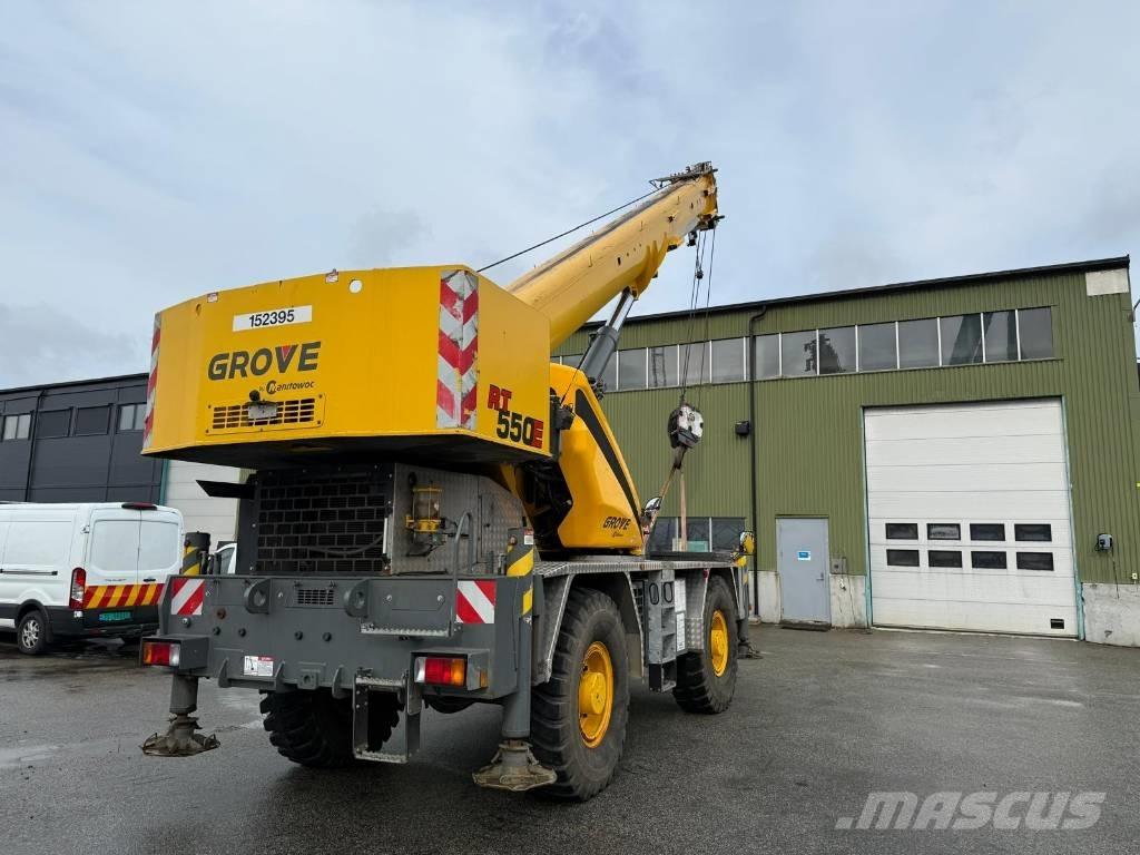 Grove RT 550 E Røff terreng kraner