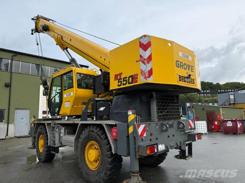 Grove RT 550 E Røff terreng kraner