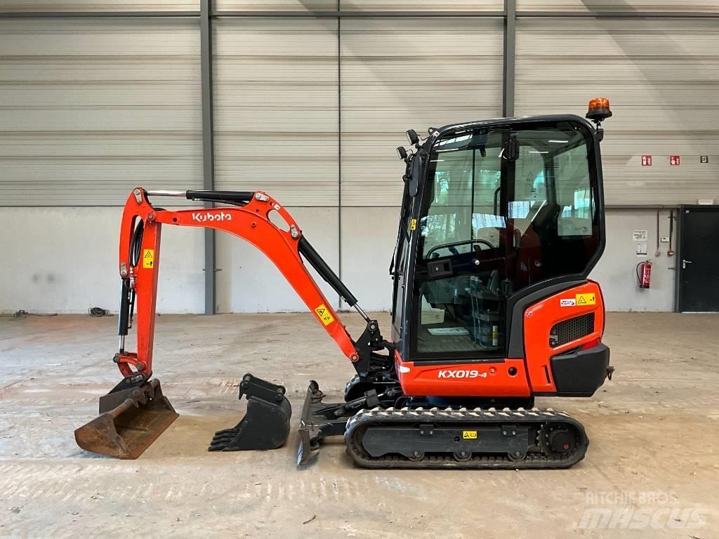 Kubota KX 019-4 Minigravere <7t