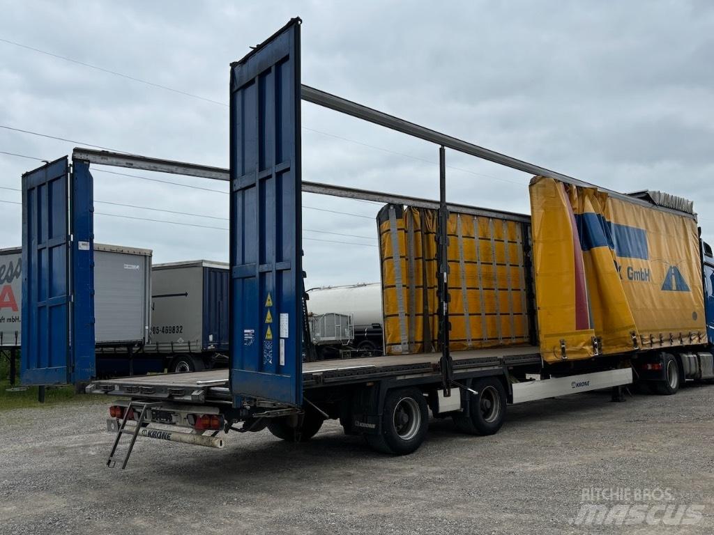 Krone Mega 2achs Gardintrailer