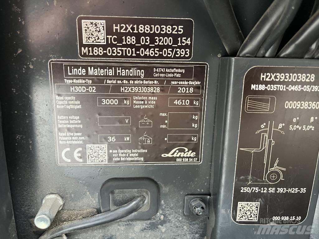 Linde H30D-02 Diesel Trucker