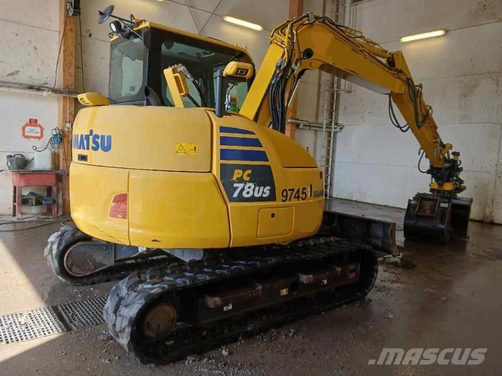 Komatsu PC78US-10 Midigravere 7 - 12t