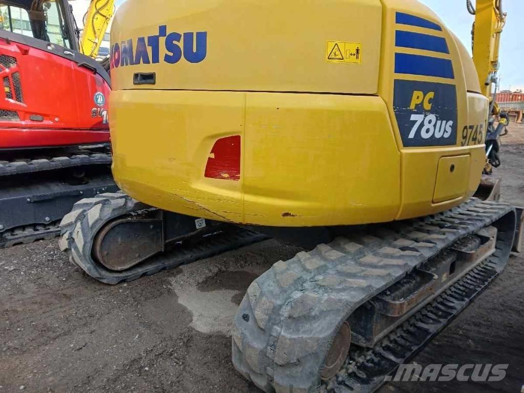 Komatsu PC78US-10 Midigravere 7 - 12t