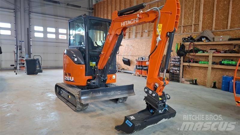 Hitachi ZX 26 U-6 Minigravere <7t