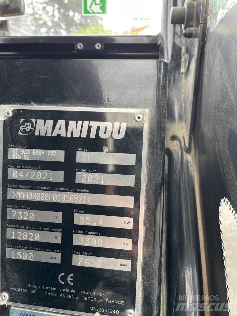 Manitou MT 933 Easy Teleskoplastere