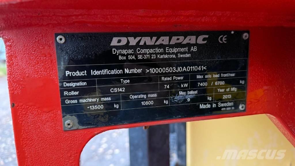 Dynapac CS 142 Tandem Valser