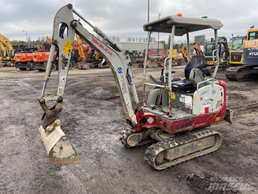 Takeuchi TB 216 Minigravere <7t