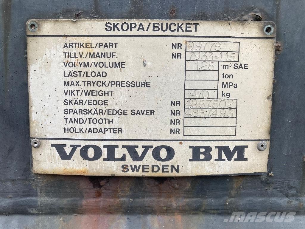 Volvo BM Skovl Hjullastere